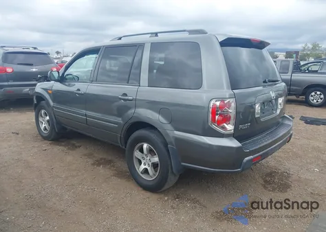 2007 Honda Pilot Ex-L из США, поврежденный, VIN 2HKYF18677H533296